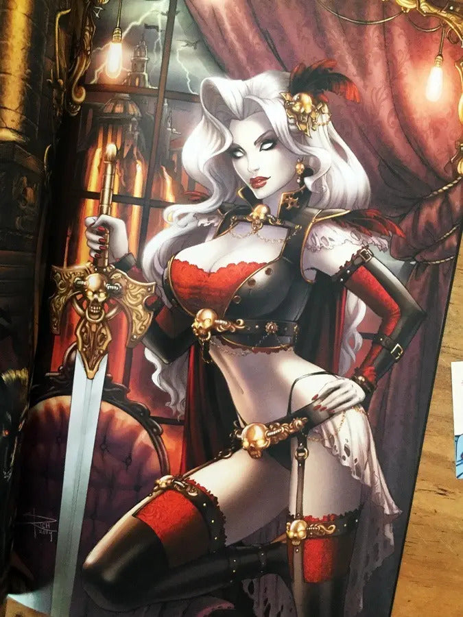 Comic K - Lady Death Fantasies #1 Limitada Firma Pulido