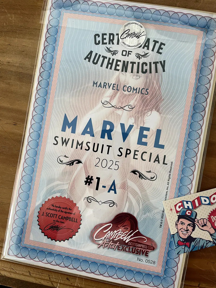 Comic - Marvel Swimsuit Special #1 Campbell Firma Mary Jane