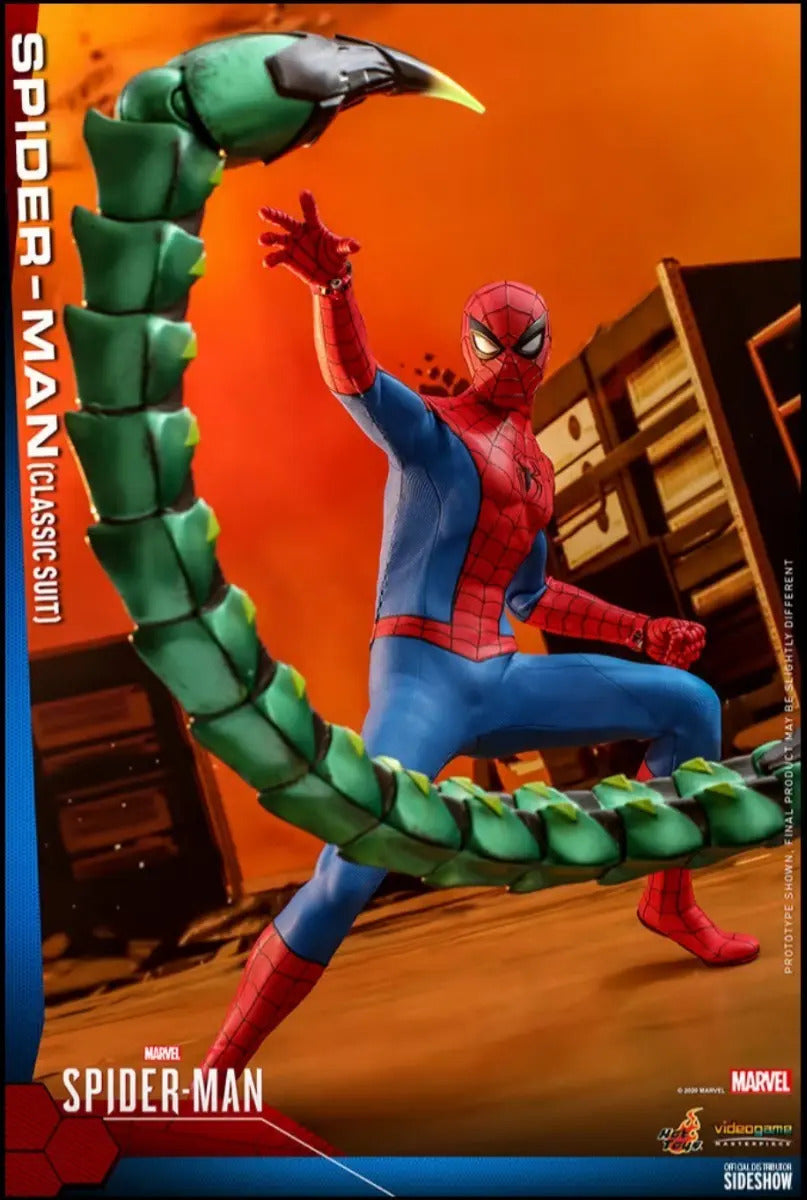 Figura - Spider-man Classic Suit Hot Toys Nuevo Sellado