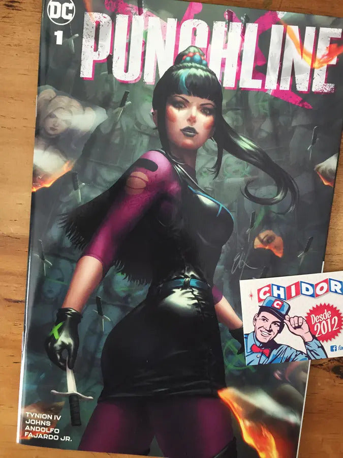 Comic - Punchline #1 Ejikure Variant Joker Harley Quinn