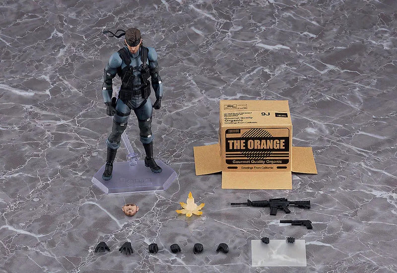 Figura - Solid Snake Metal Gear MGS2 Sons Of Liberty Figma Good Smile Company