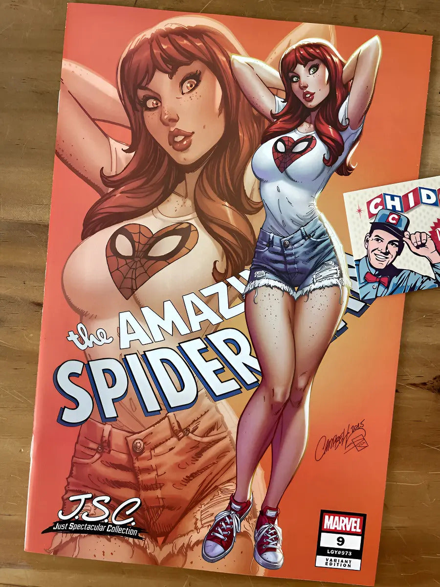 Comic - Amazing Spider-man #9 Scott Campbell Variant Mj Nm
