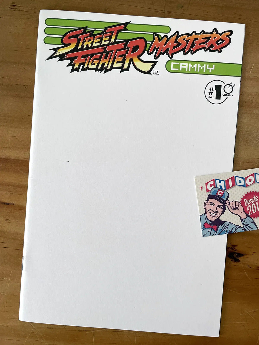 Comic - Street Fighter Masters Cammy #1 Blank Variant