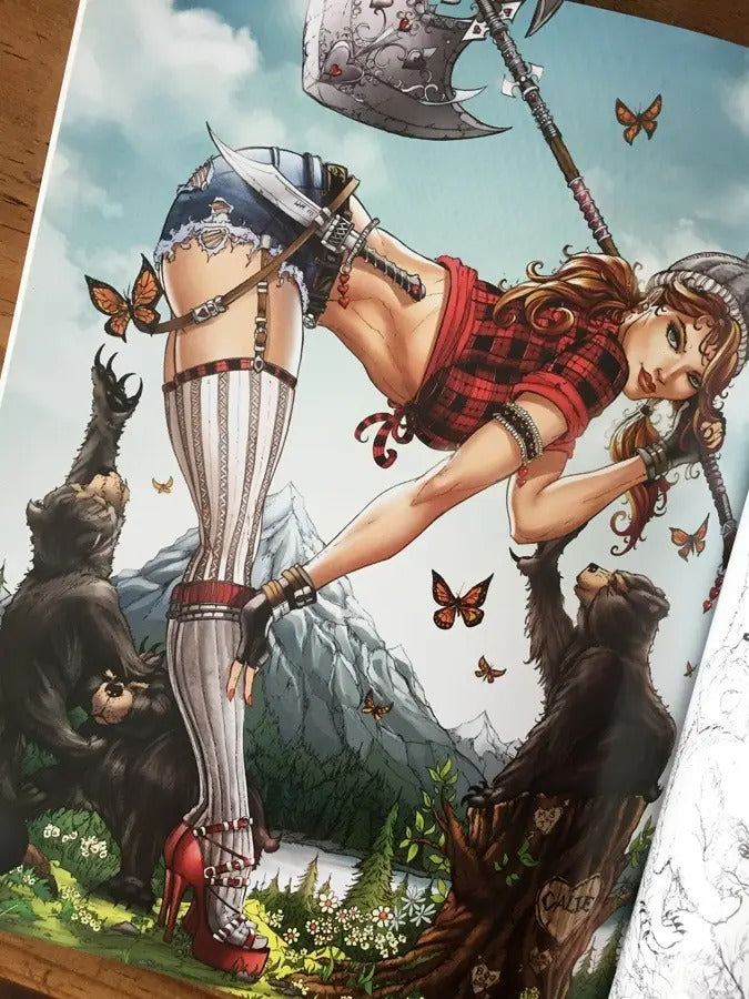 Libro - Sketchbook Volume 4 Jamie Tyndall Firmado