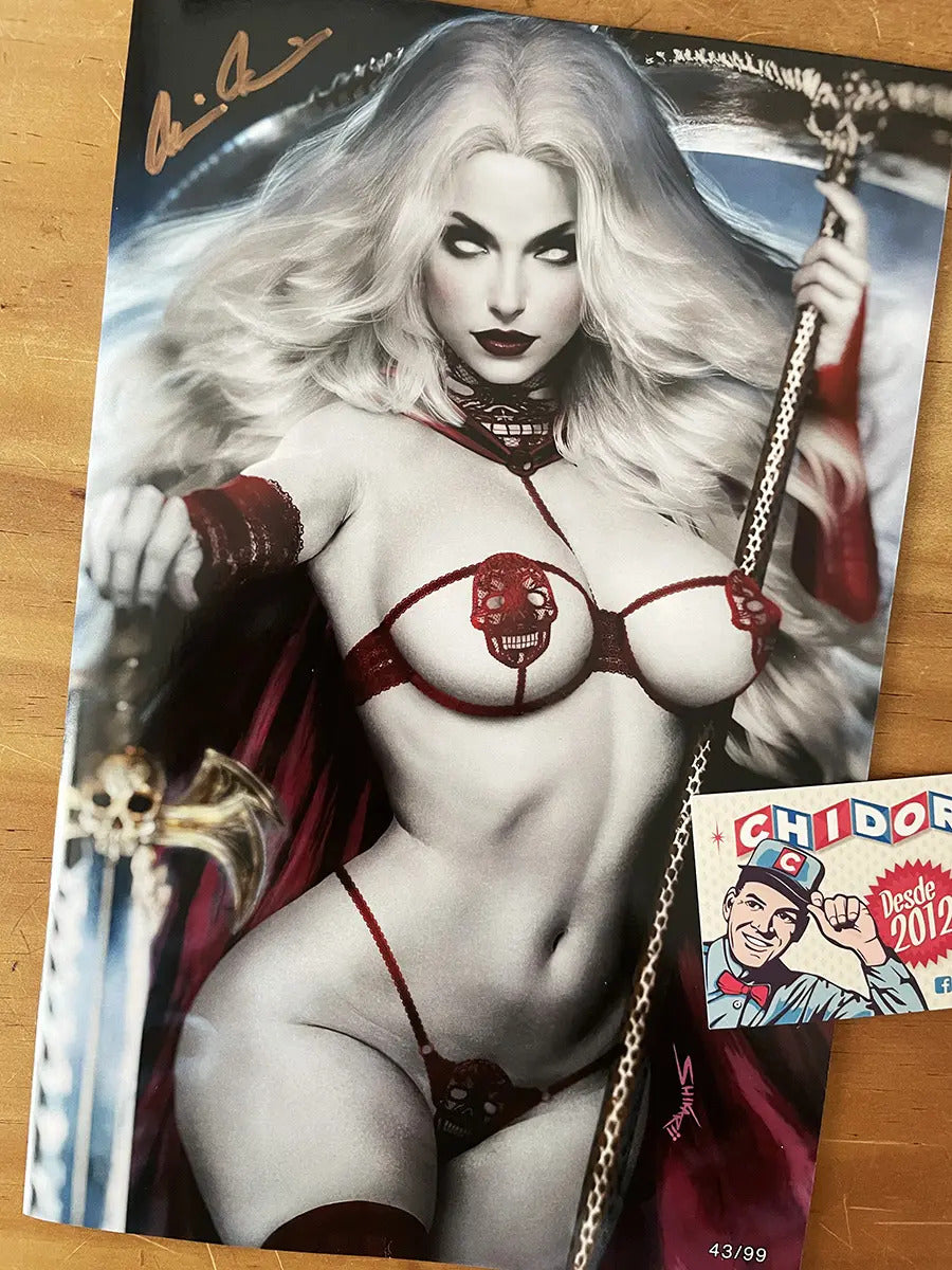Comic - Lady Death Nightmare Symphony #1 Shikarii Lingerie