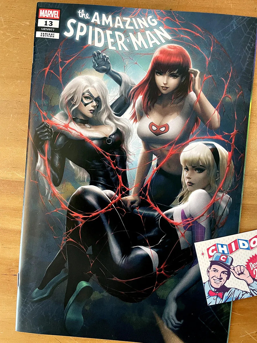 Comic - Amazing Spider-man #13 Kunkka Variant Black Cat Mj