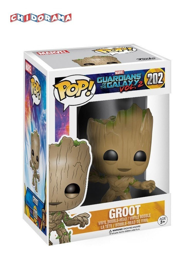 Figura - Groot Guardians Of The Galaxy Vol 2 Funko Pop!