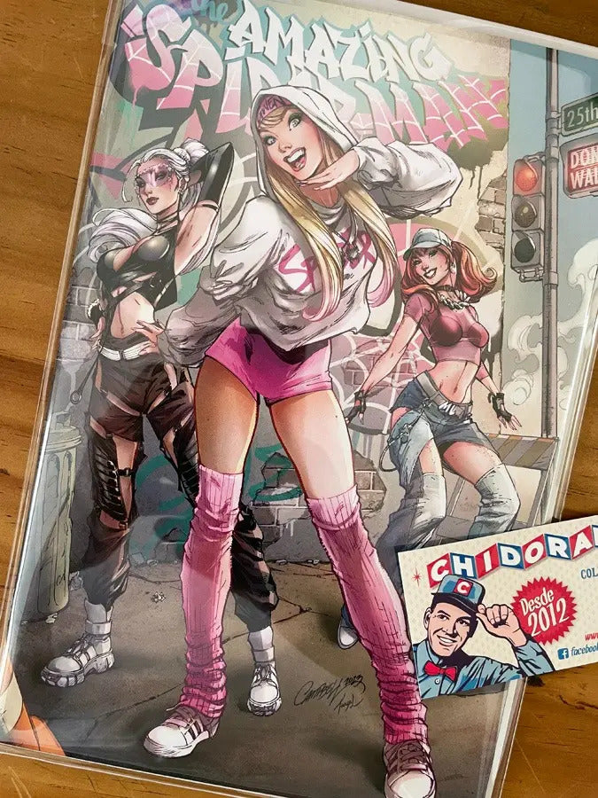 Comic Set - Amazing Spider-man #25 Scott Campbell Sin Firma