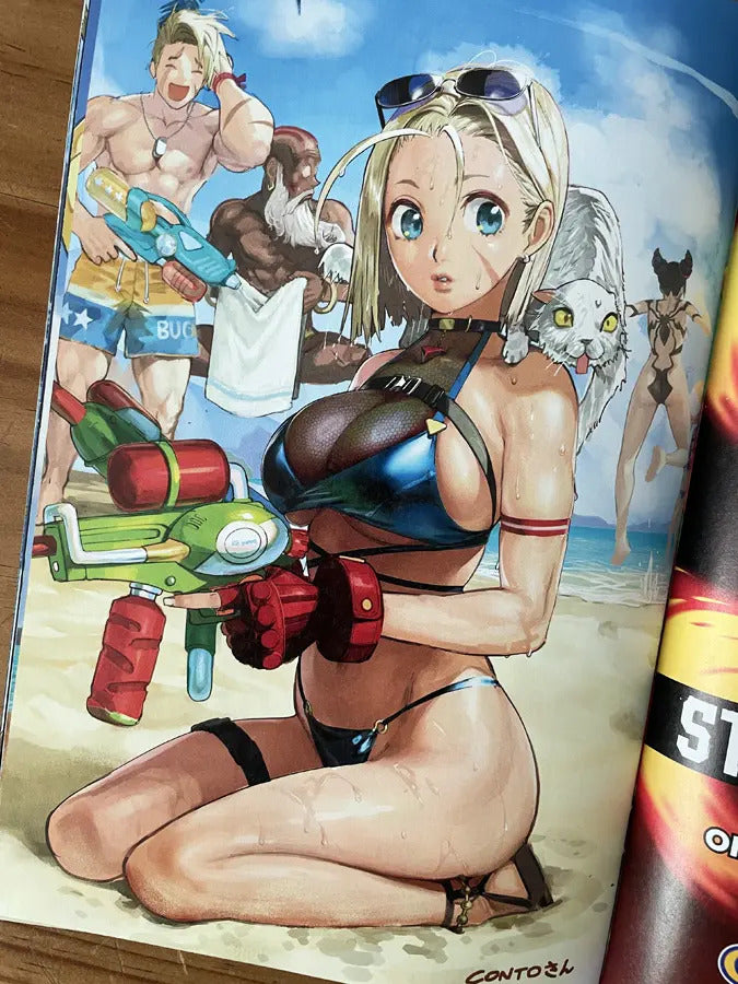 Comic - Street Fighter Swimsuit 2023 Reiq Sexy Chun Li Cammy