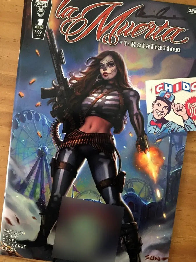 Comic - Lady Death La Muerta Retaliation #1 Sun Khamunaki