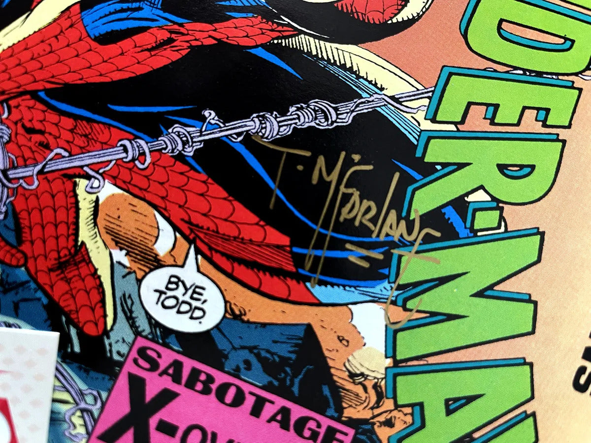 Comic - Spider-man #16 Todd Mcfarlane X-force Firmado