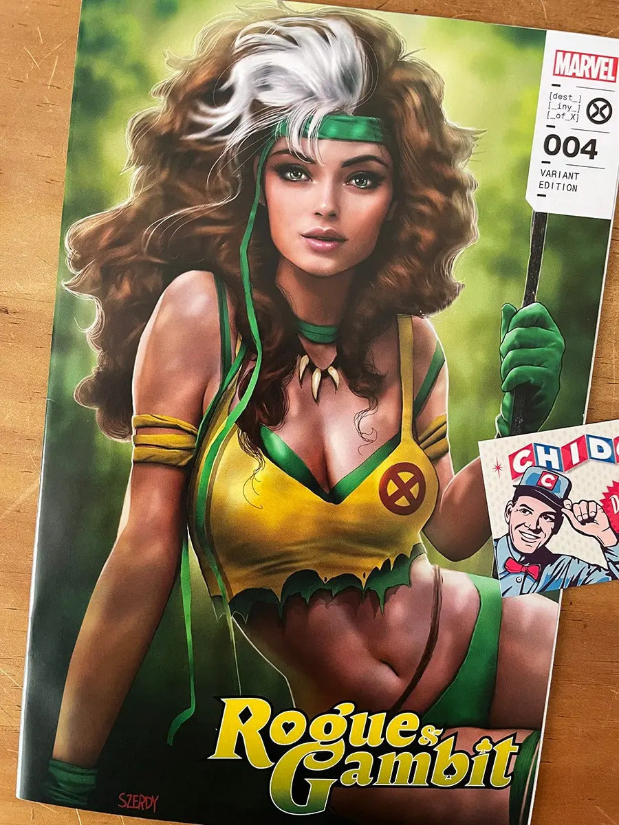 Comic - Rogue & Gambit #4 Trade Sexy Szerdy X-men
