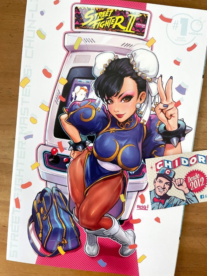 Comic - Street Fighter Masters Chun Li #1 Reiq Arcade Sexy