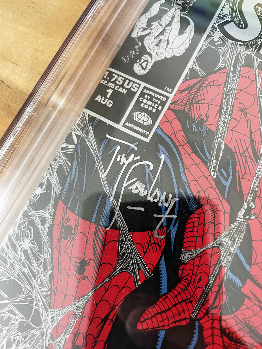 Comic Cgc - Spider-man #1 Torment Silver Todd Mcfarlane 9.6