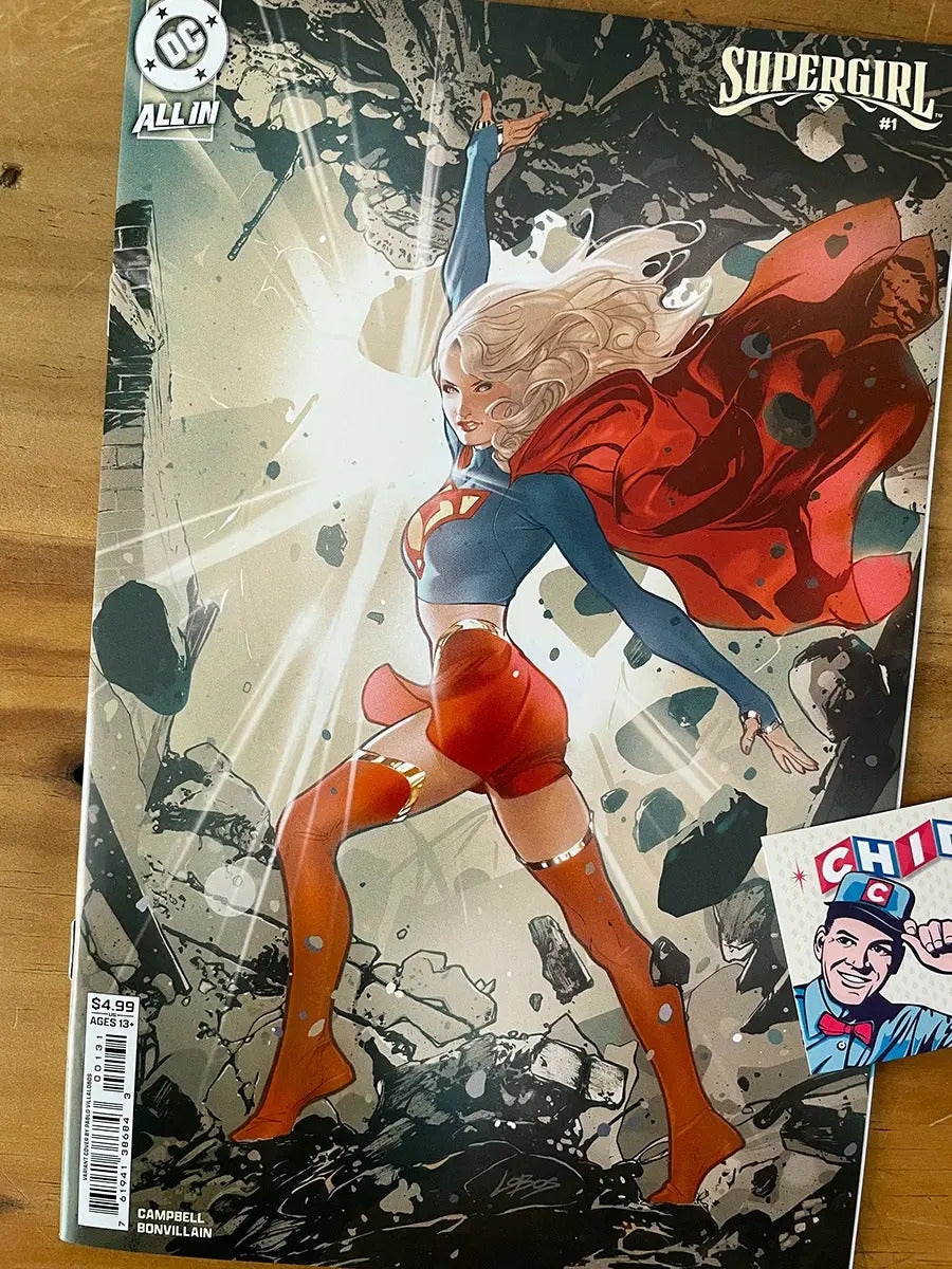 Comic - Supergirl #1 Lobos Variant Sexy