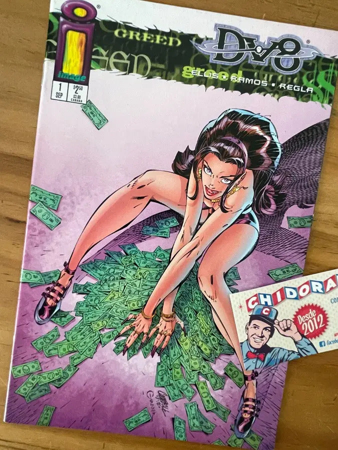 Comic - Dv8 #1 Image Comics Scott Campbell