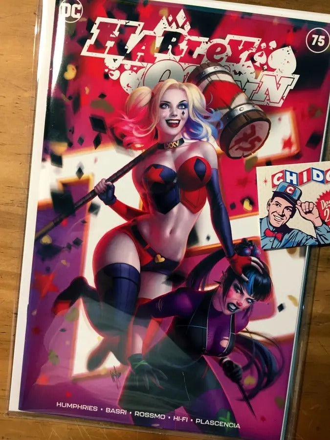 Comic - Harley Quinn #75 Warren Louw Variant Punchline A