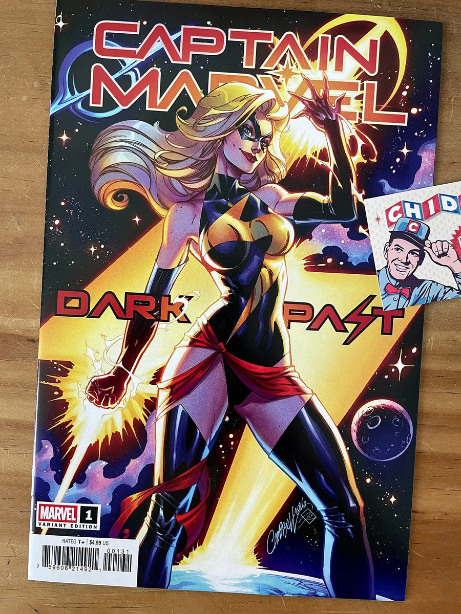 Comic - Captain Marvel #1 Scott Campbell Variant