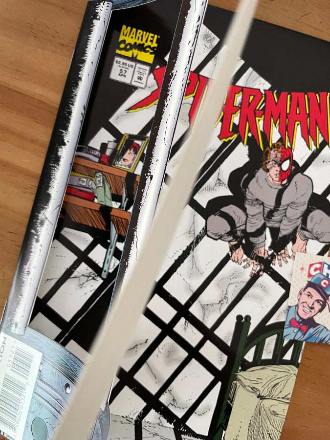 Comic - Spider-man #57 Diecut Prison Cover Portada Doble