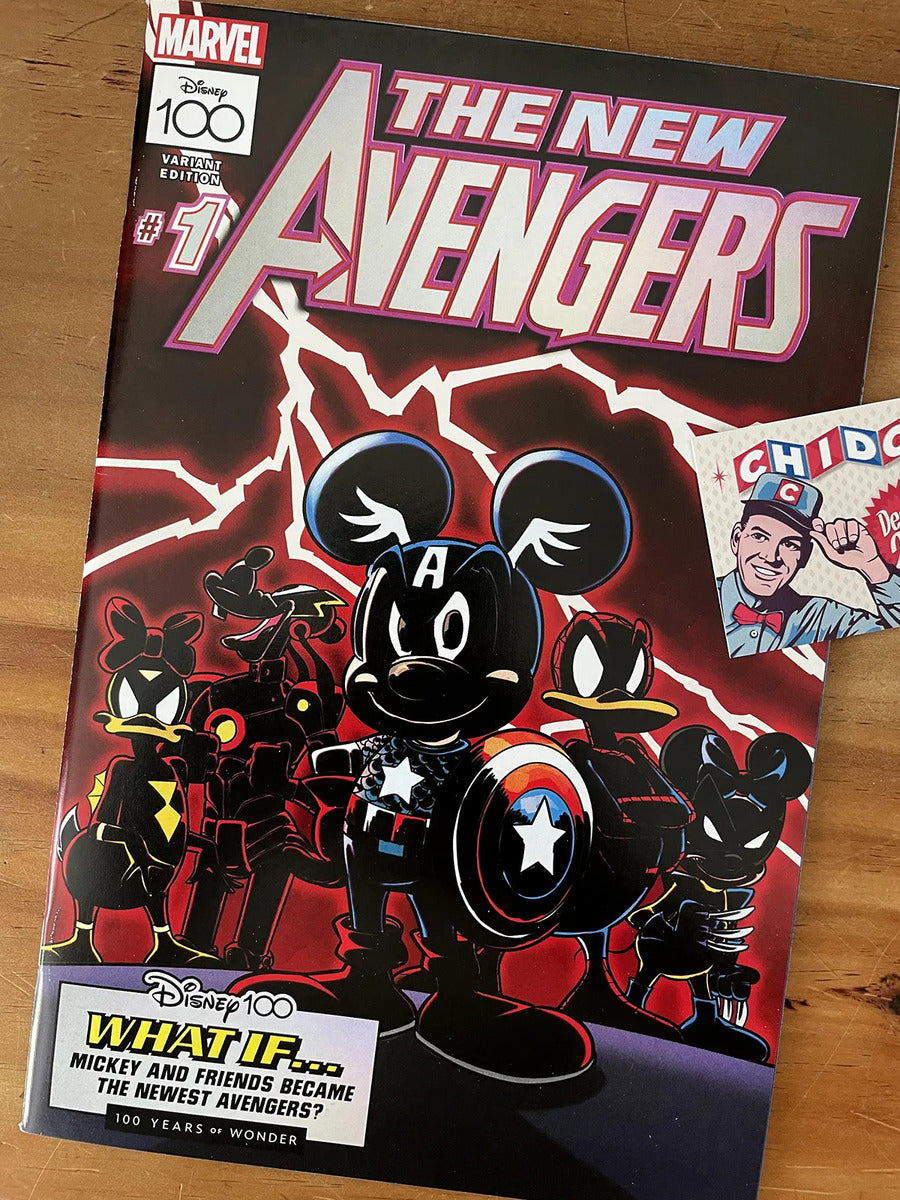 Comic - Amazing Spider-man #25 Disney Mickey Mouse Avengers