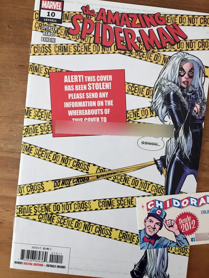 Comic - Amazing Spider-man #811 #10 Black Cat Humberto Ramos