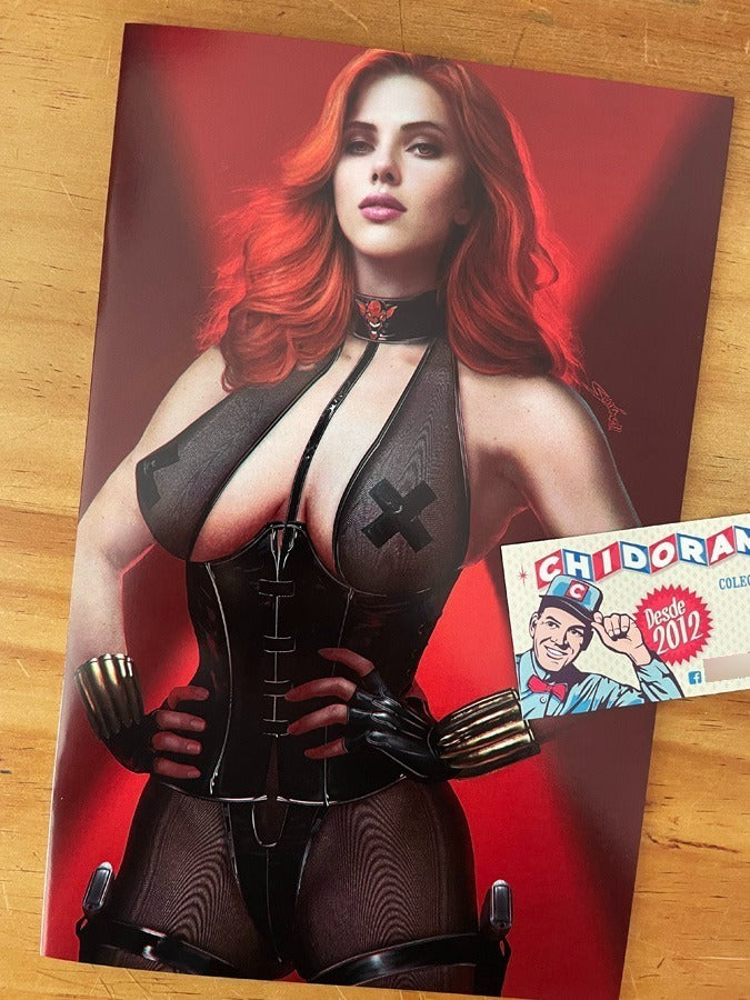 Comic - Totally Rad Black Widow Shikarii Cover A Sexy