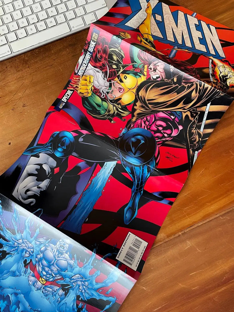 Comic - X-men #45 Gambit Rogue Andy Kumbert
