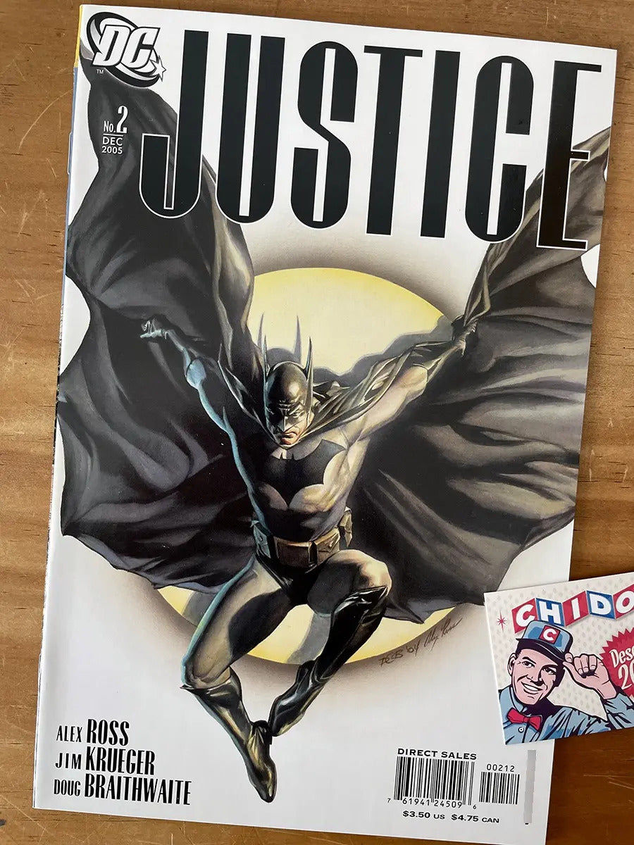 Comic - Justice #2 Alex Ross Batman Variant