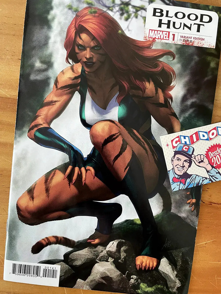 Comic - Blood Hunt #1 Tigra Artgerm Sexy Variant