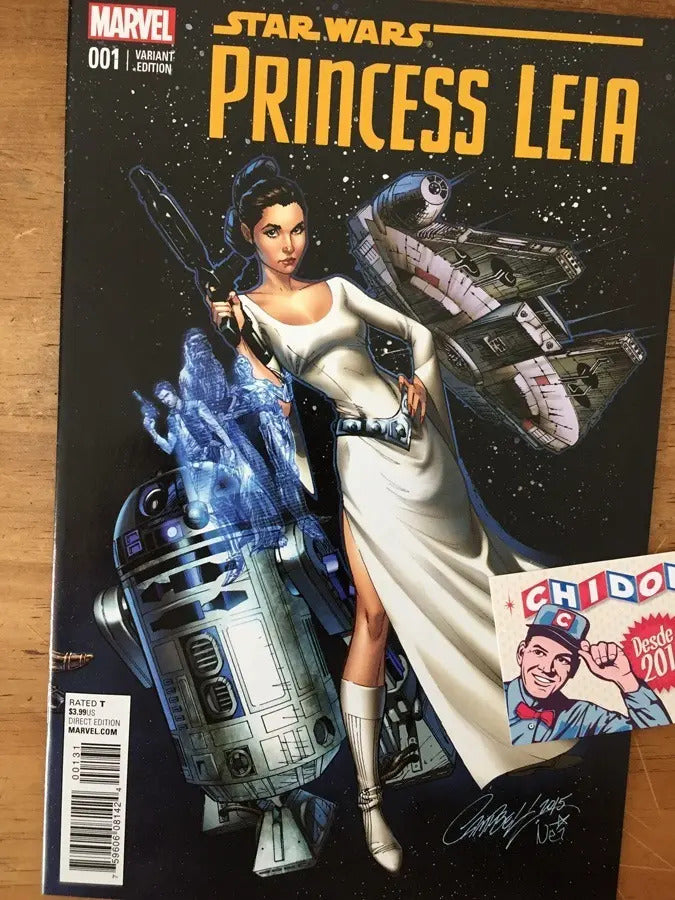 Comic - Princess Leia #1 Star Wars Scott Campbell