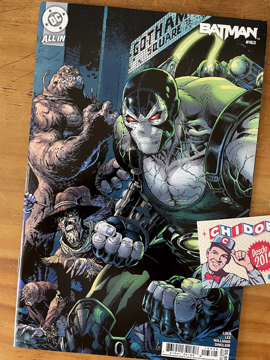 Comic Set - Batman #163 Villains Hush Connecting Set Jim Lee