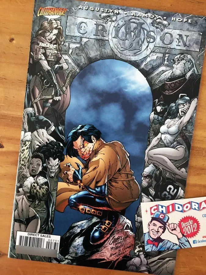 Comic - Crimson #7 Cliffhanger Scott Campbell Humberto Ramos