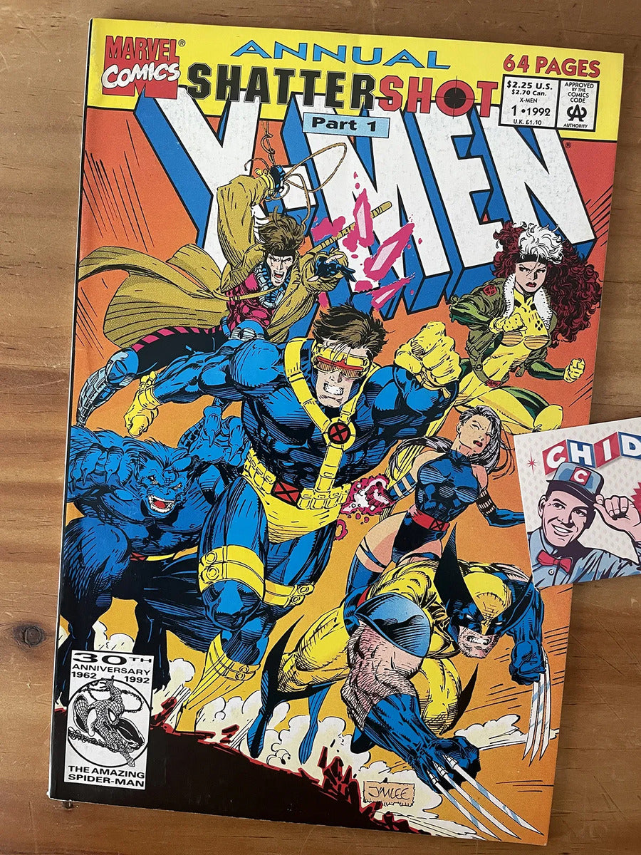 Comic - X-men Annual #1 Jim Lee Wolverine Rogue