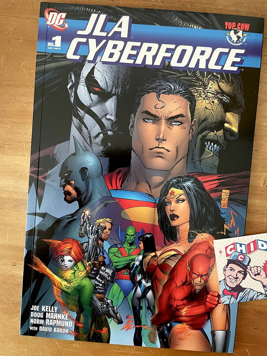 Comic - Jla Cyberforce #1 Marc Silvestri Batman Superman
