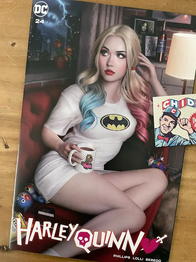 Comic - Harley Quinn #24 Warren Louw A Var Asm #601 Campbell
