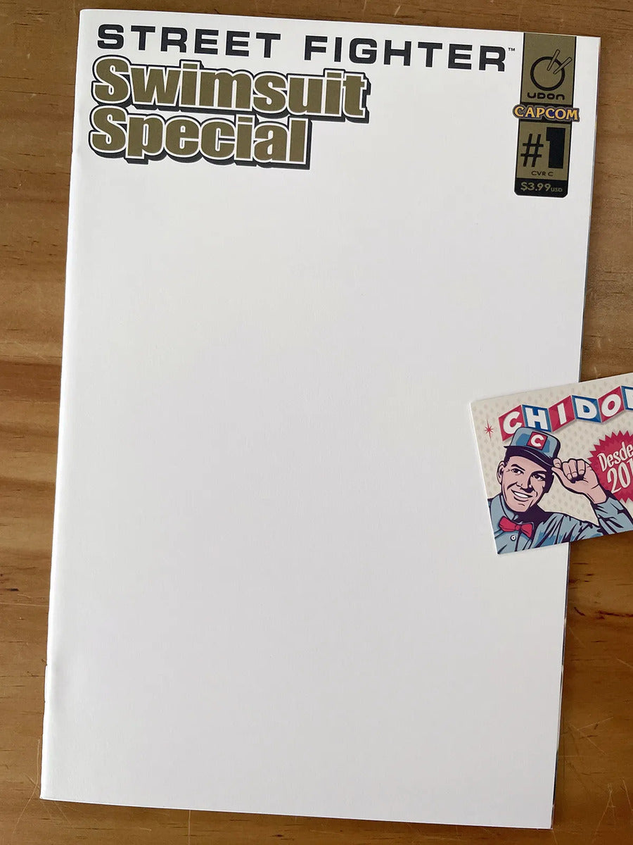 Comic - Street Fighter Swimsuit Special #1 Blank Variant