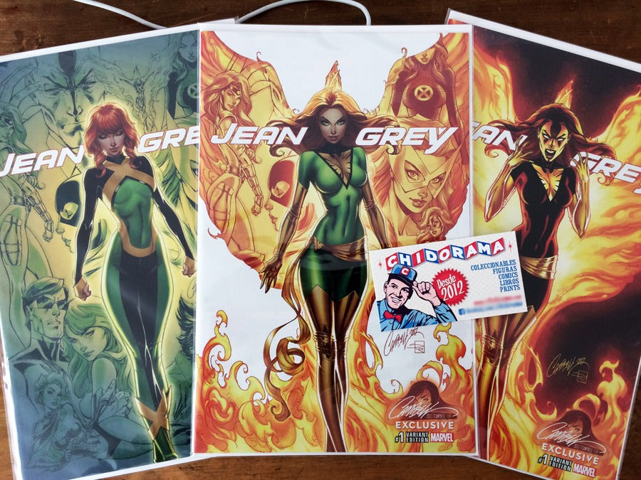 Comic Set - Jean Grey #1 Scott Campbell Cover A, B Y C