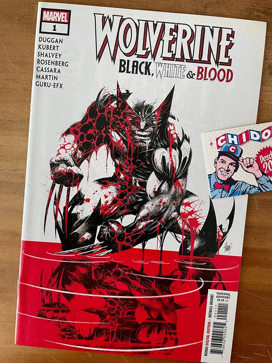 Comic - Wolverine Black White & Blood #1