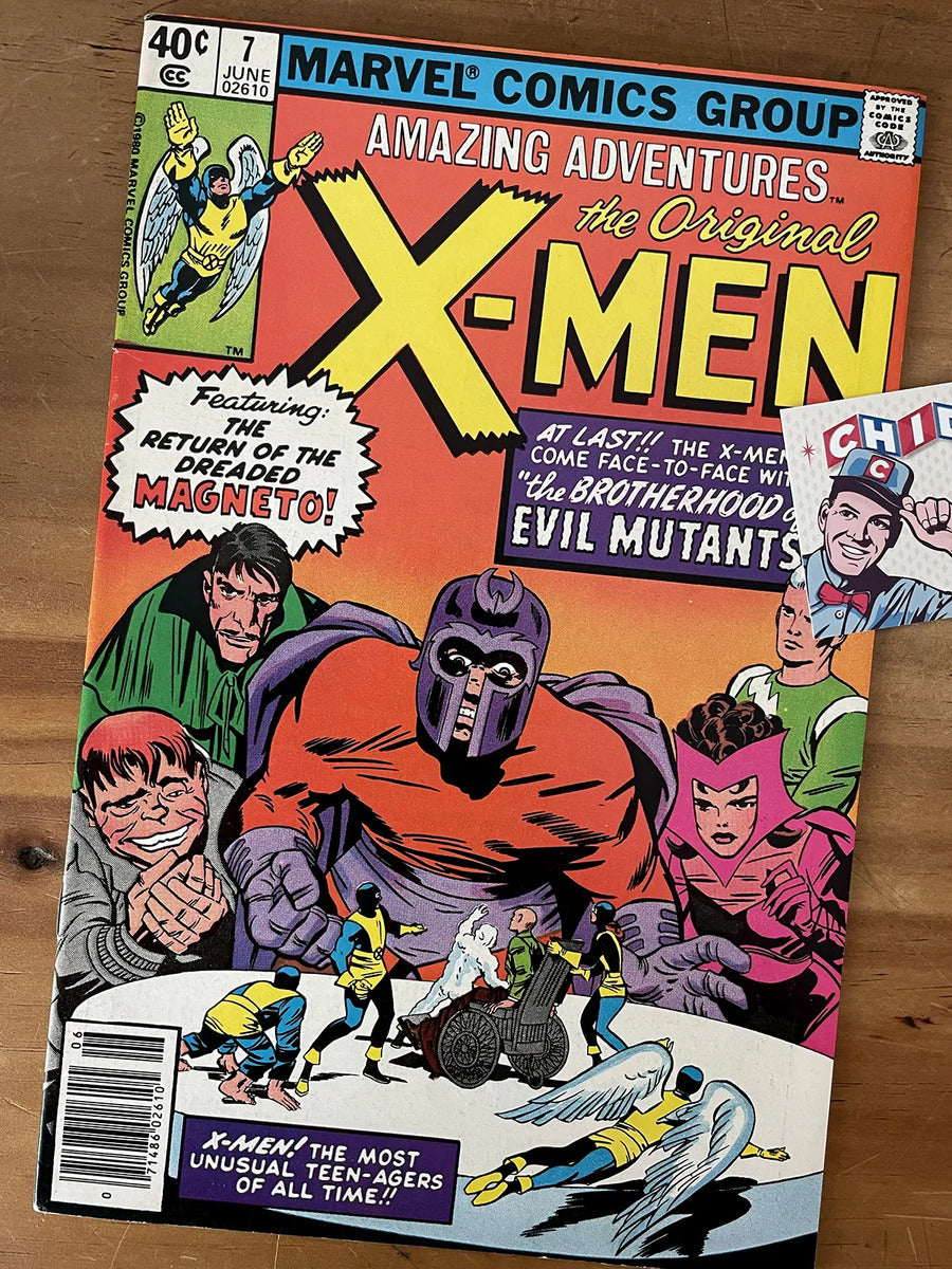 Comic - X-men Adventures #7 Magneto Scarlet Witch Jack Kirby