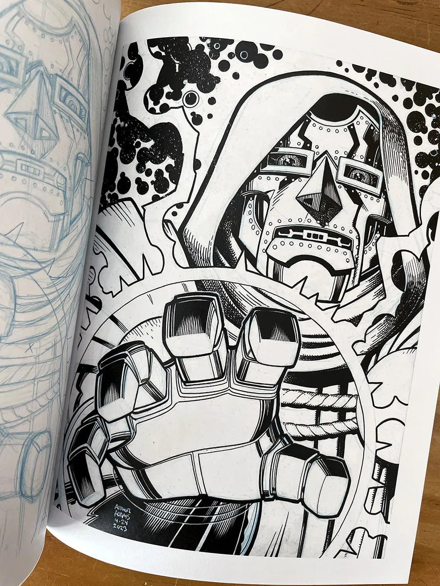 Sketchbook - Arthur Adams 2025 Sketchbook Dc Marvel