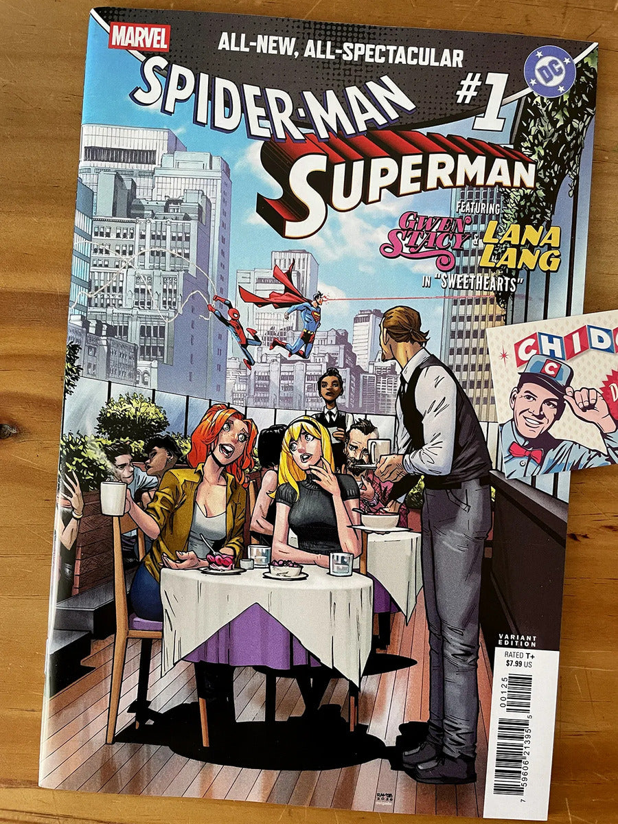 Comic - Superman Spider-man Humberto Ramos Variant