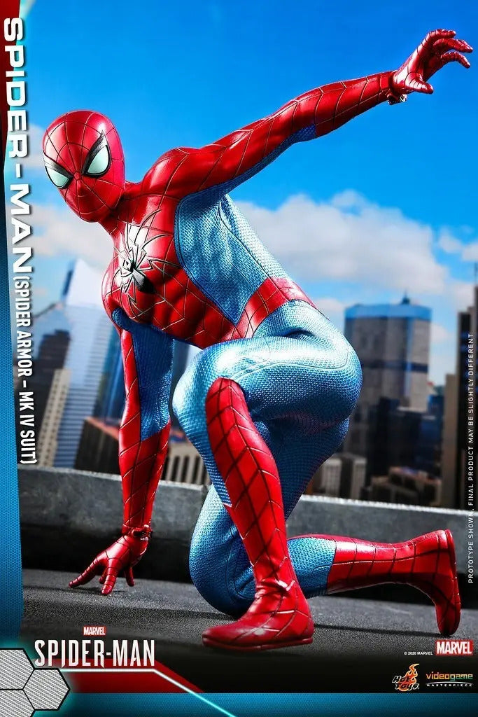 Figura - Spider-man Armor Suit Hot Toys Nuevo Mk Iv
