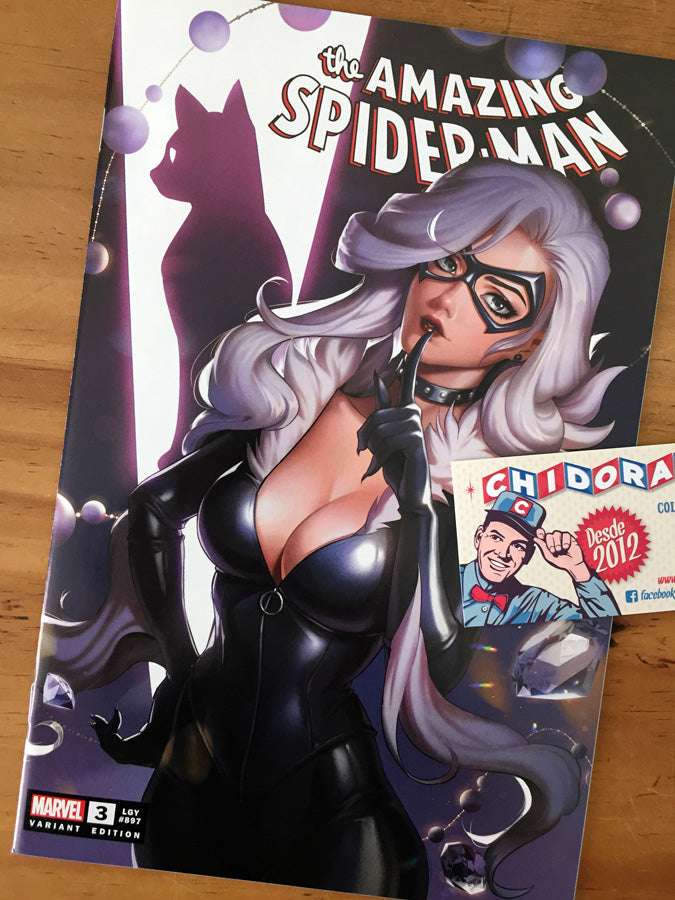 Comic - Amazing Spider-man #3 Black Cat Sexy R1c0 Variant