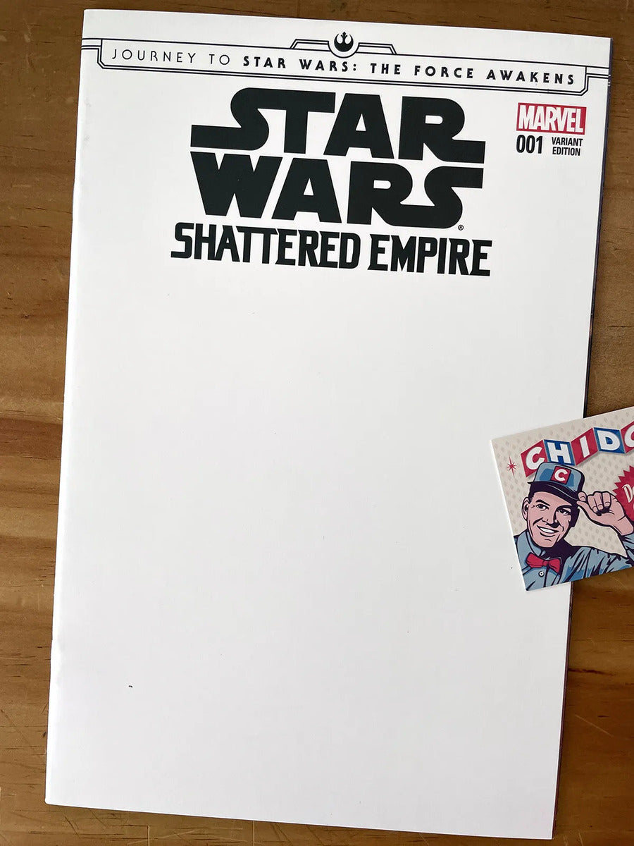 Comic - Star Wars Shattered Empire #1 Blank Variant