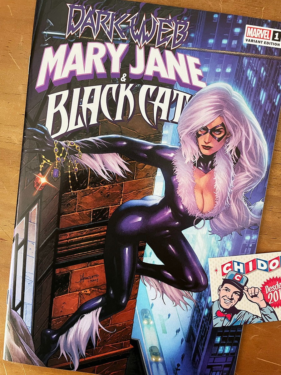 Comic - Mary Jane & Black Cat #1 Anacleto Sexy Trade