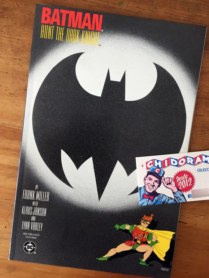 Comic - Dark Knight 3 Frank Miller Hunt The Dark Knight