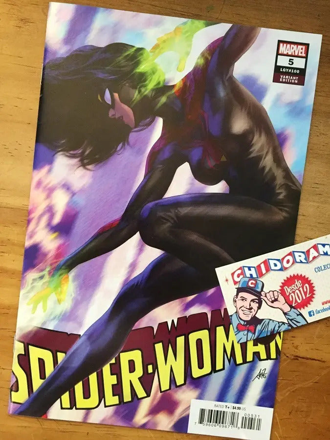 Comic - Spider-woman #1 Black Costume Artgerm Variant