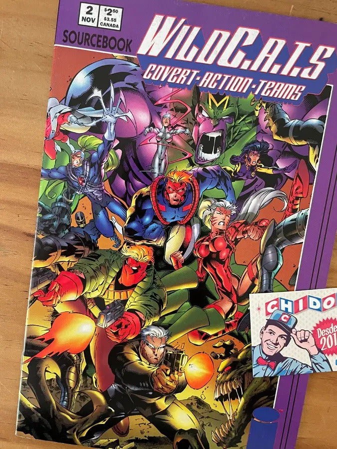 Comic - Wildc.a.t.s. Sourcebook #2