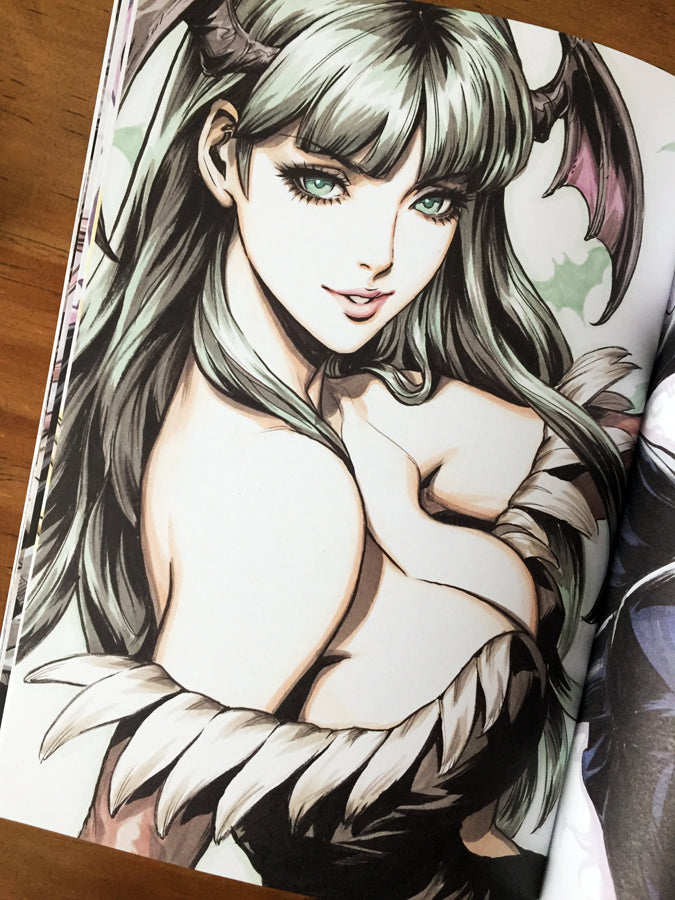 Sketchbook - Ink & Brush Inktober 2019 Artgerm Firmado