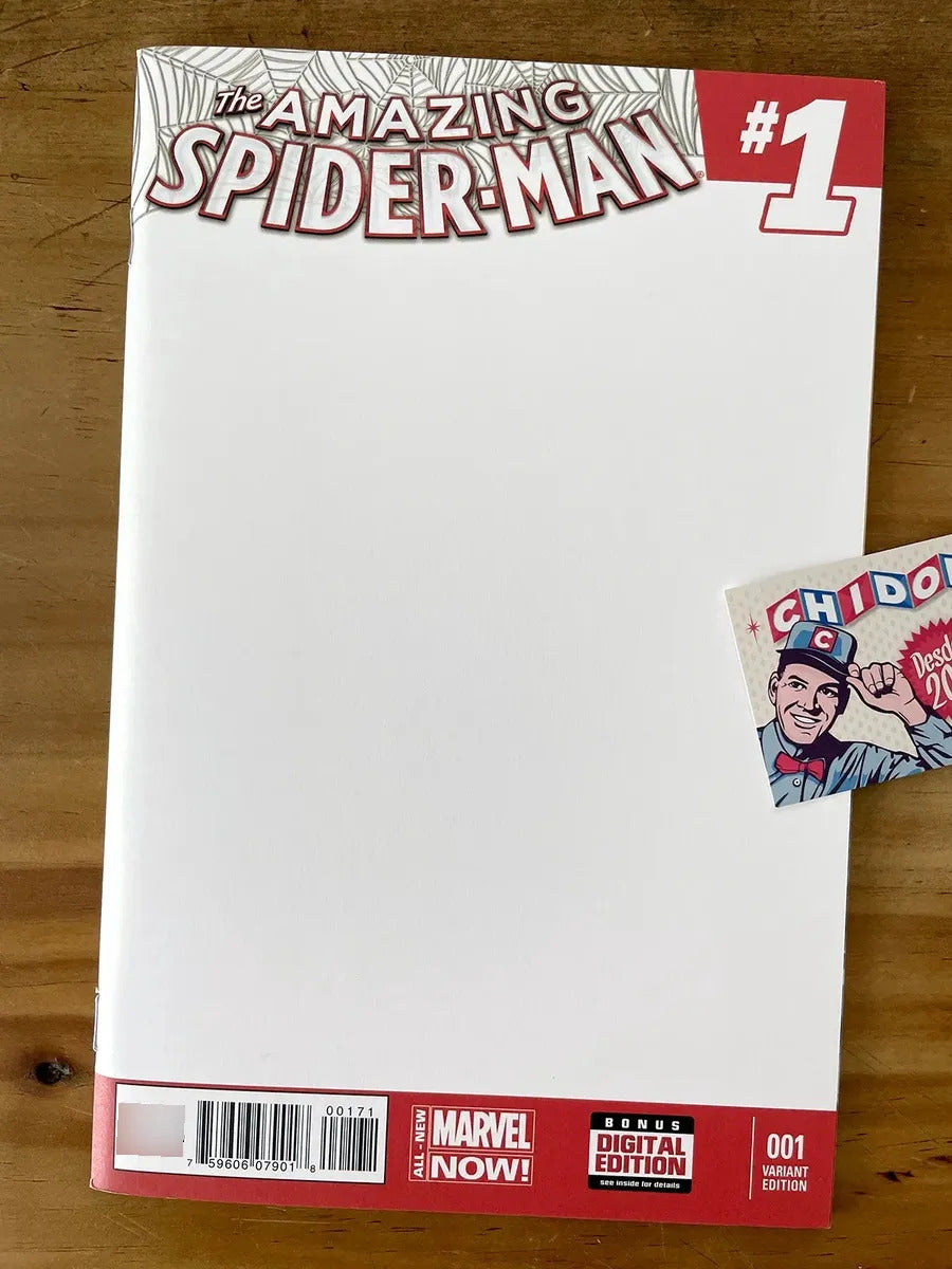 Comic - Amazing Spider-man #1 Blank Variant